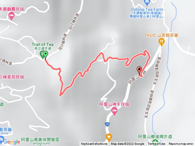 焙子桶林道、近迷糊停車場。新探路線。