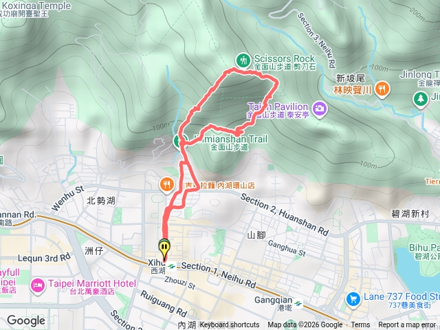 2026年7月18日金面山預覽圖