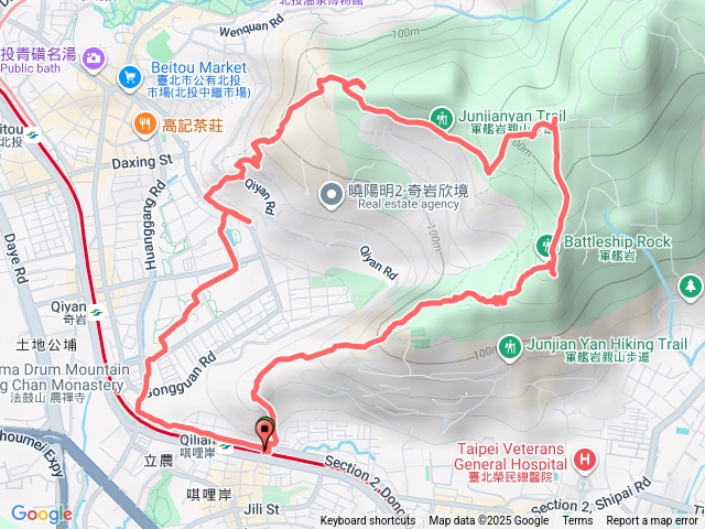 軍艦岩-丹鳳山-O型