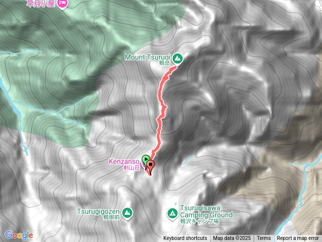 2025 D4 9/12 劍山莊→一服劍→前劍→劍岳→劍山莊