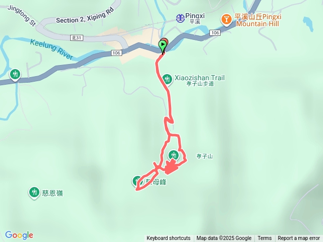 孝子山步道-慈母山