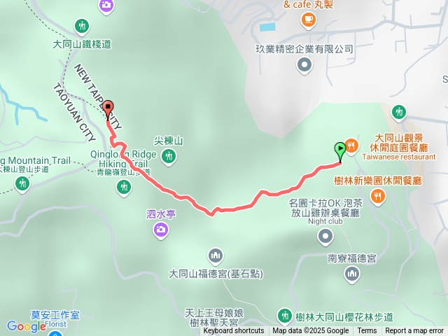 從保安街上來的青龍嶺