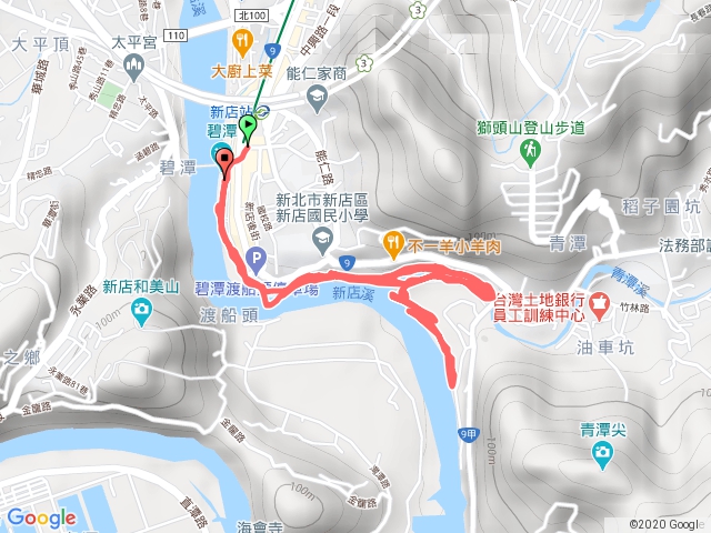 碧潭至青潭堰腳踏車道