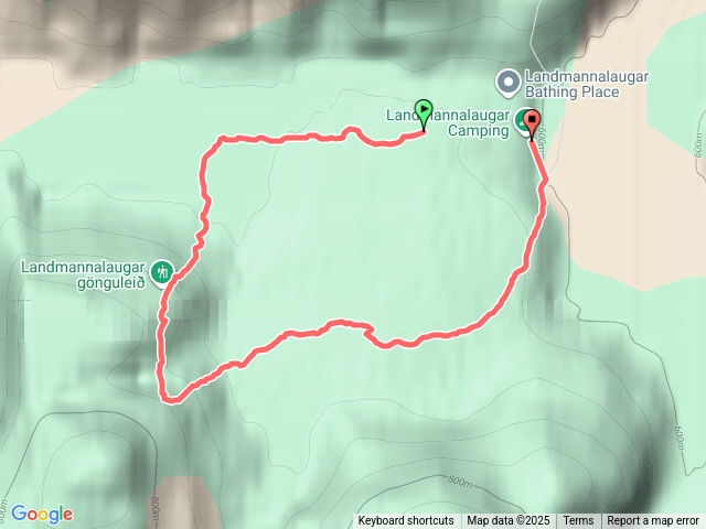 冰島中央高地Laugahringur4.8km