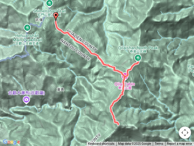 奇萊主北（單攻）全線完整GPX