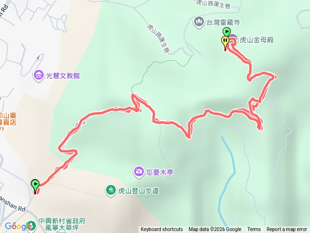 虎山步道（入口8至金母殿）HC0L