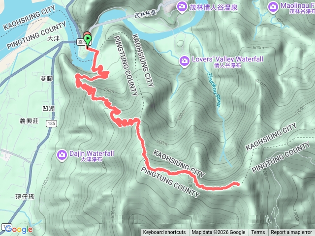 20260207尾寮山布魯布沙吊橋入口
