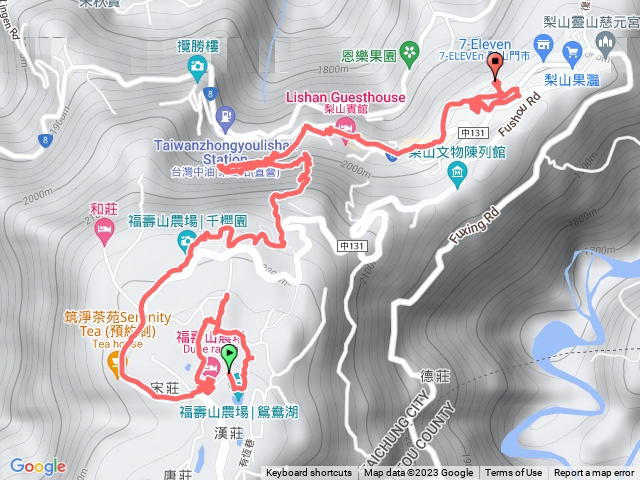 中橫宜蘭支線徒步D1 福壽山農場—梨山