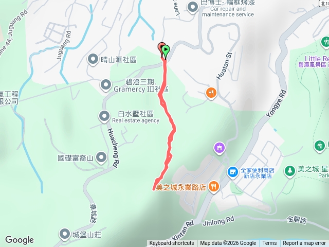 碧潭山西峰(水路)