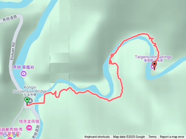 2024/12/28 泰崗溫泉 去程