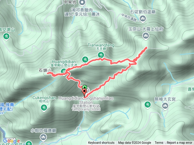 皇帝殿順時針西峰-東峰