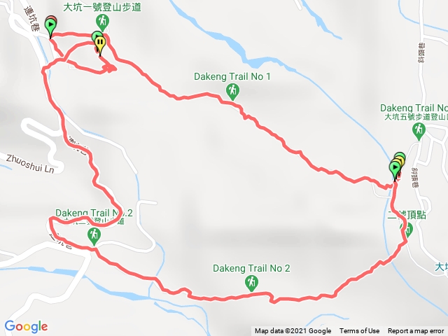 大坑步道1上2下