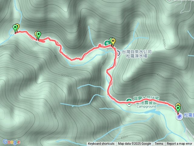 20250805松羅步道(大巴停車場來回)