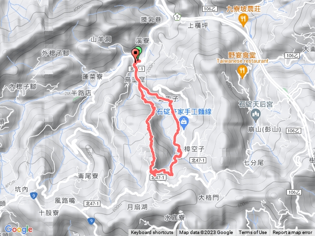 20230114 SD 月扇湖山、粗坑崙、四分子古道