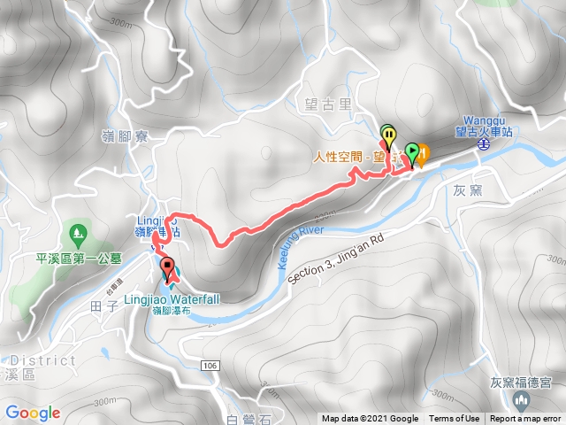 望古瀑布-嶺腳寮山
