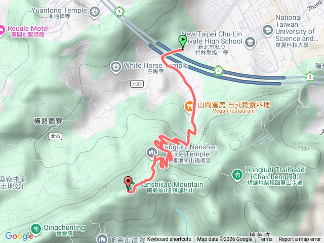 烘爐地登山步道（南勢角山）預覽圖