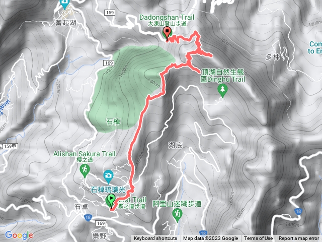 奮起湖大凍山步道