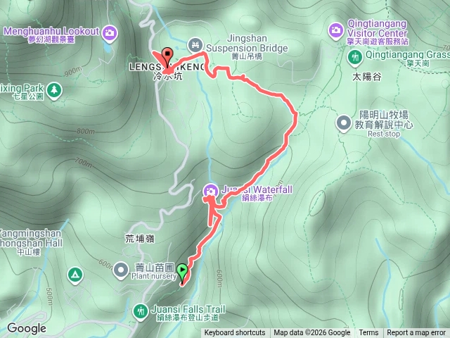 絹絲至冷水坑步道