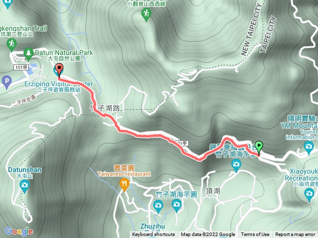 百拉卡公路人車分道步道