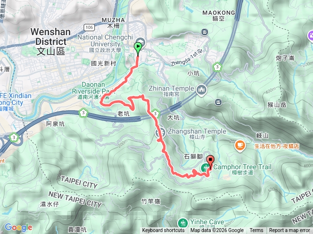 飛龍步道樟樹步道