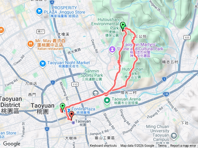 虎頭山健行預覽圖