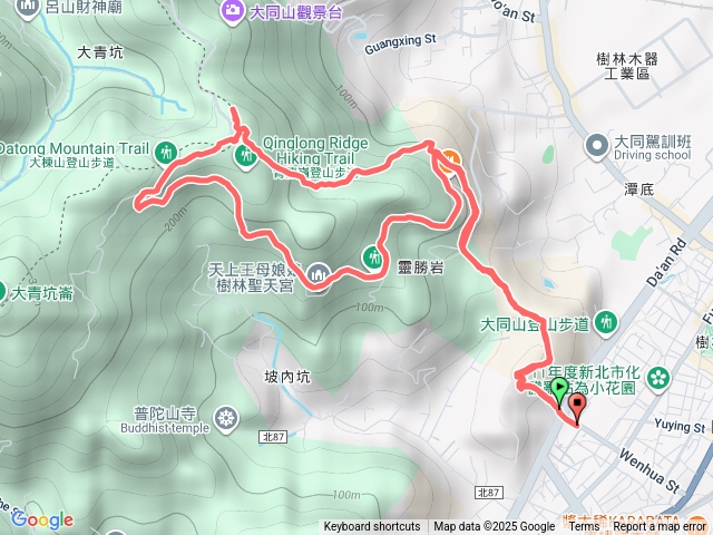 樹林大同山青龍嶺