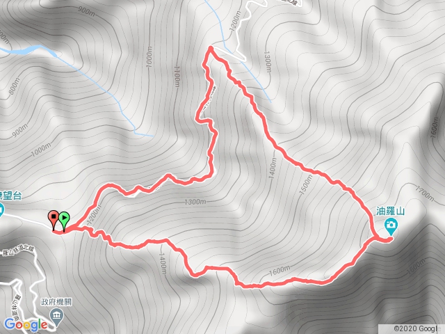 2020-04-18 新竹五峰鄉油羅山O型路線(1st登山口上/2nd登山口下)