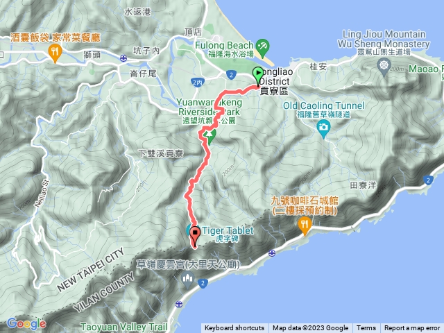 新北－臺灣百大必訪步道草嶺古道202311171009