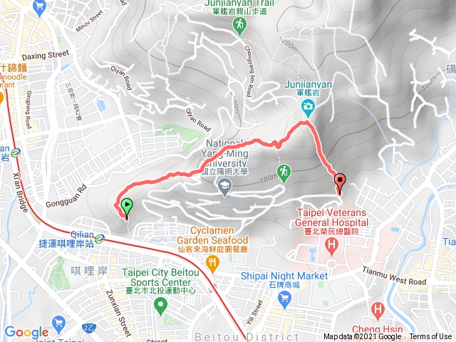 奇哩岸到軍艦岩