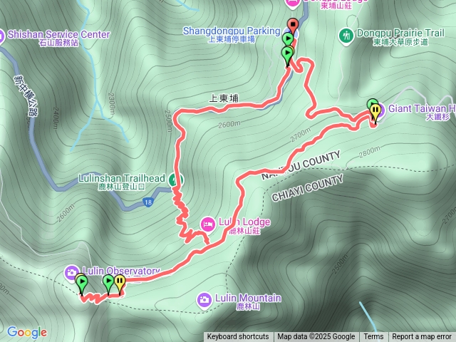 東埔山莊～鹿林天文台鹿林前山散散步