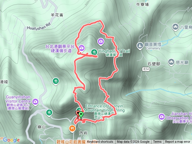 觀音山尖山硬漢嶺