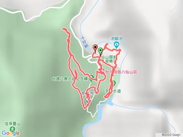 20201010八仙山國家森林遊樂區步道群