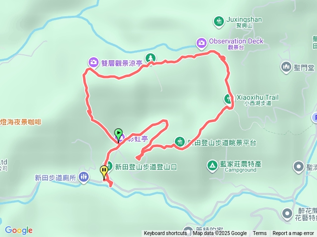 新田山一上二下