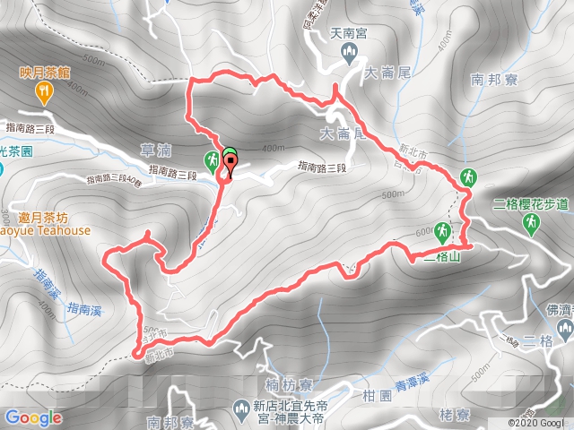 2018-06-23草湳-貓空圓山-南邦竂山-二格山-阿柔洋山-草湳O型