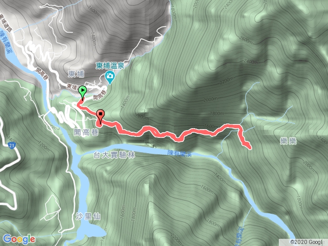 八通關古道雲龍瀑布