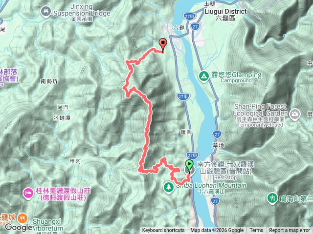 狗寮山走大貢占山