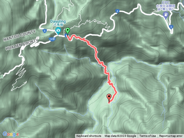 20230314 屏風山新山口->屏風避難山屋