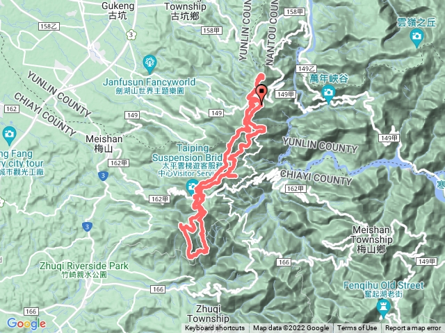 雲嘉13連峰