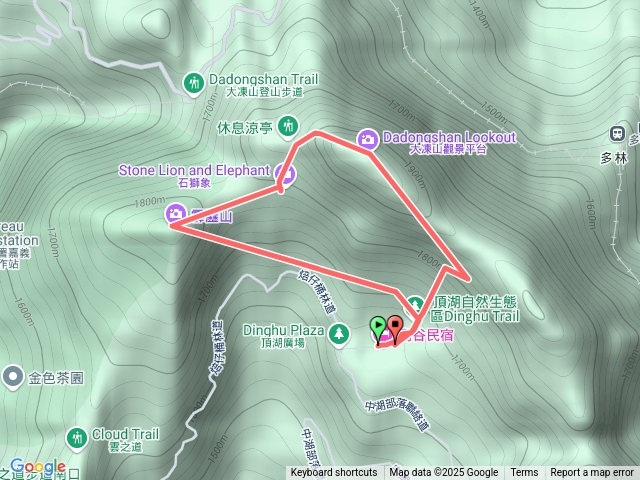 大凍山，霹靂山預覽圖