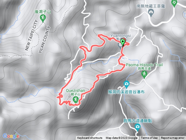 小百岳集起來鵲子山步道202306271507