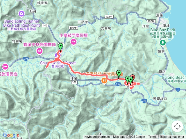 20250608 雙溪 泰和樓 雙溪老街(匯流處) 渡船頭(遺址) 東和戲院(遺址)  北38    貢寮環保公園