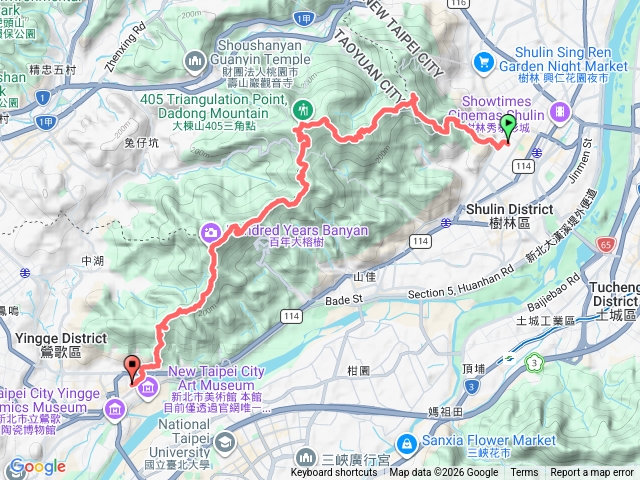 微笑山線大棟山系（樹鶯縱走）預覽圖