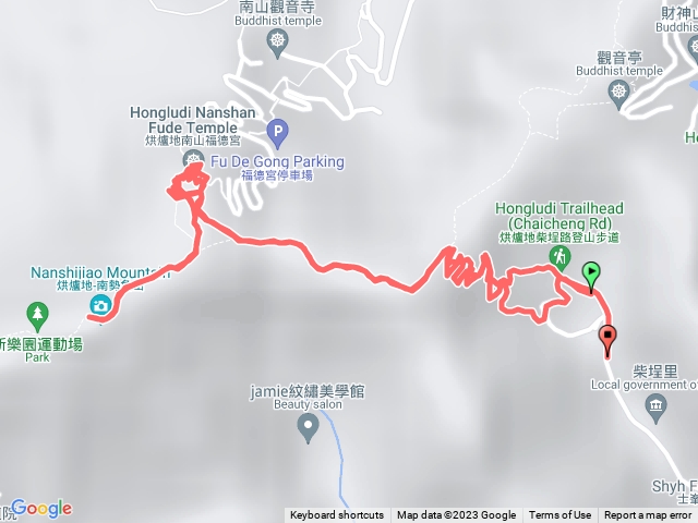 烘爐地柴埕登山步道