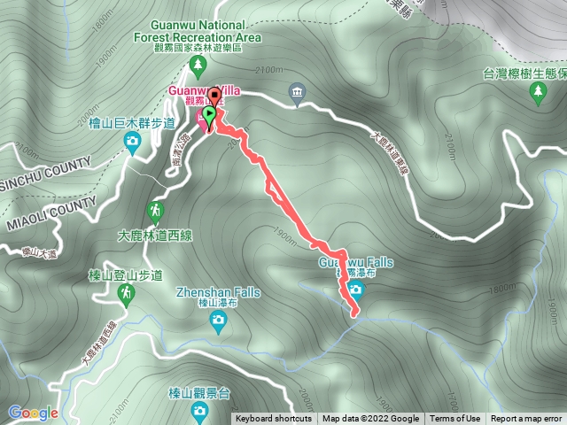 琳-觀霧瀑布步道