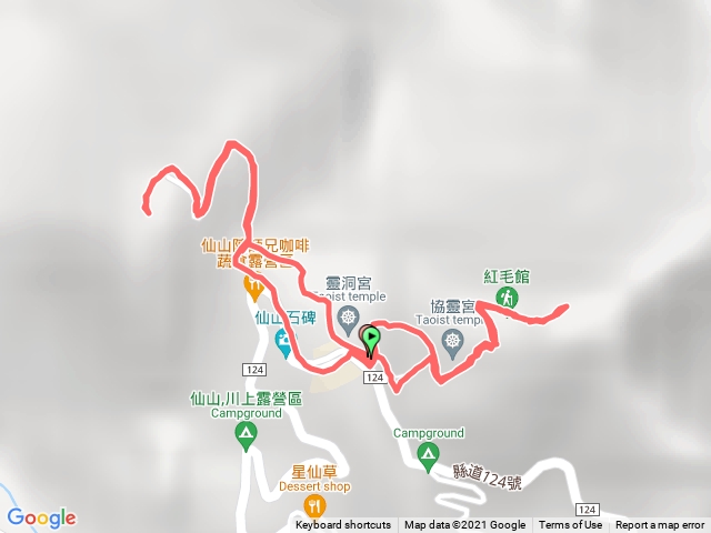 20211218 獅潭仙山上大窩山O型