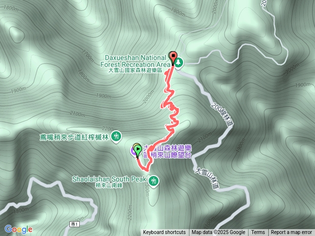 稍來山，收費站後面