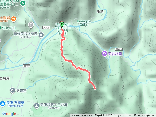 2025/12/28九芎林山原路來回yaya