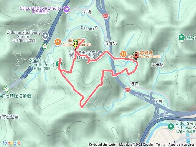 基隆七堵，獅象6山環走預覽圖