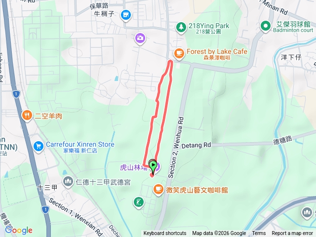 虎山森林步道預覽圖