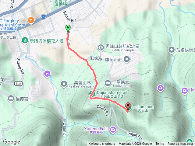 大尖山登山步道